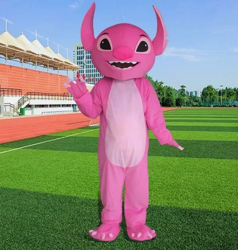 Lilo & Stitch Mascot Costume Party Game Character Fancy Dress Adults Outfit - Picture 3 of 6