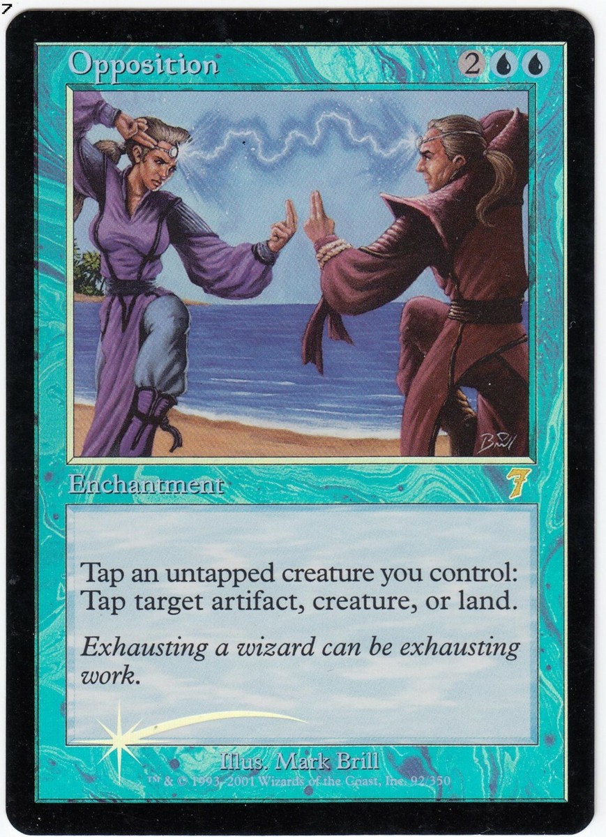 MTG　対立/Opposition　7th　Foil Opposition | 7th Edition Foil | Card Kingdom