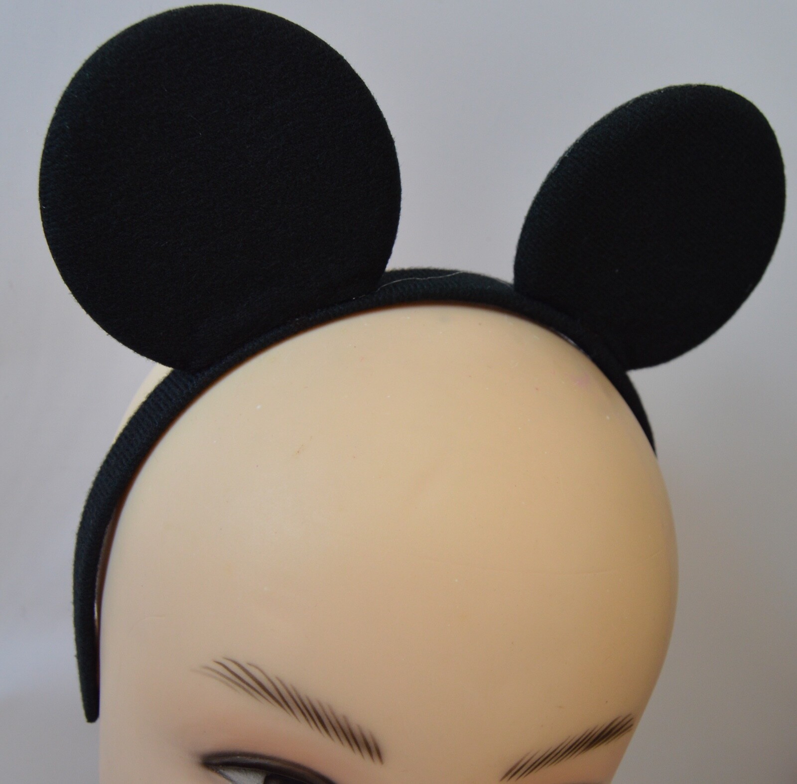 NEW  Black Mickey Mouse Ears Aliceband Party Hen Do Fancy Dress Costume Holiday