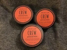 American Crew Defining Paste 3 Oz Lot Of 3