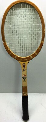 Raquette Tennis Bois Vintage Wilson Jack Kramer Autograph – Taille 4 1/2, Occasion, Collector