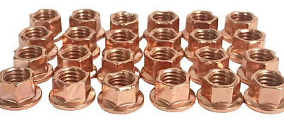 GMAX Brass K Nut for Kart Wheels - Pack of 48 - Top Quality Nuts - Cadet - Rotax Max