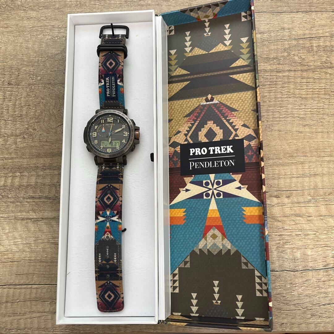 Protrek Pendleton Collaboration Model Prg-601Pe-5Jr USED | eBay