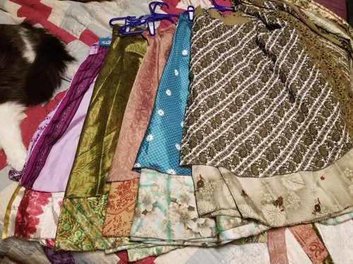 36" zweilagig Großhandel Übergröße magische Strandröcke zum Umwickeln 5 Stck. Mix Posten - Bild 16 von 21