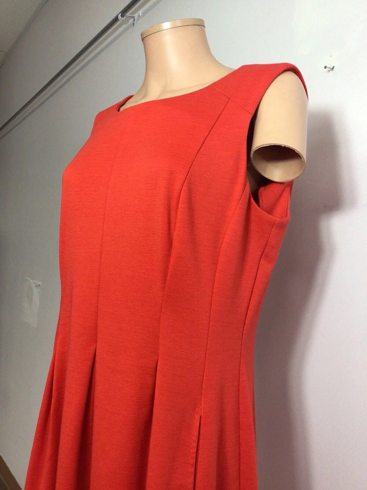 VETEMENTS Connected Apparel Vestito Rosso Donna 16