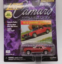 Johnny Lightning 1:64 Diecast Car '76 Camaro LT Limited Edition Playing Mantis