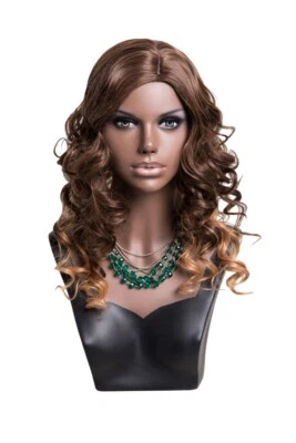 AMERICAN DRESS FORMS African America Female Mannequin Display Head Bust