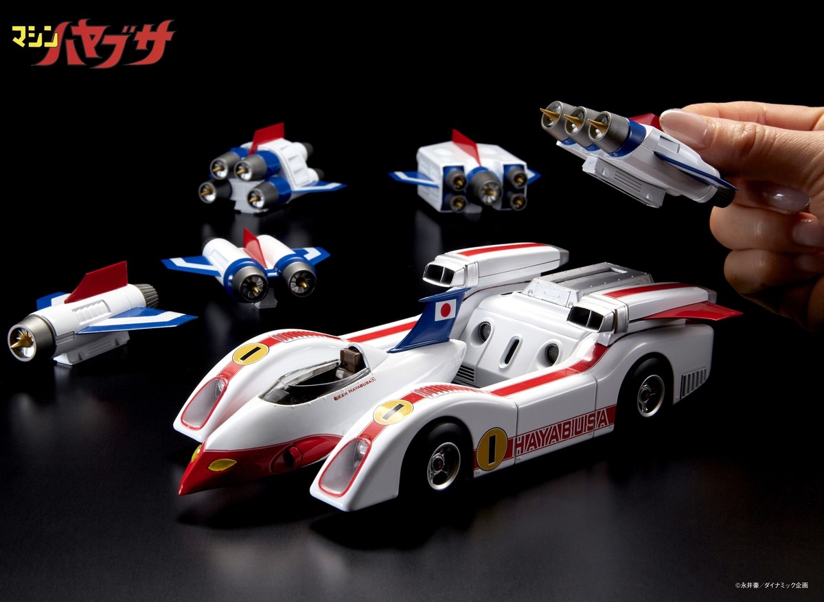 KEN FALCO Super Bolide Machine Hayabusa DieCast Car Model KEN FALCO Super Bolide Machine Hayabusa DieCast Car Model