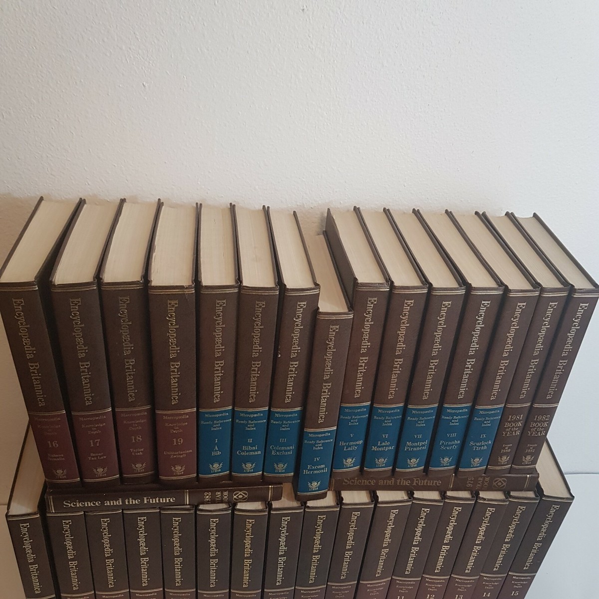 1768 Encyclopedia Britannica Micropaedia 19 Vol +Index I-IX