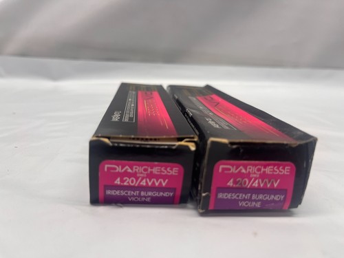 Lot of 2 - L'Oreal Dia Richesse 4.20/4VVV Demi Permanent Color, Boxes Damaged