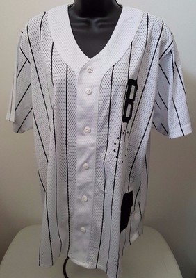 Black Scale Jersey Mens Shirt Size M Medium B Logo Black 007 NEW