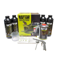 Kit de Raptor teintable 4 bouteille, durcisseur et pistolet inclus UPOL