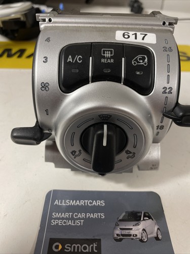 SMART FORTWO COUPE HEATER CONTROL UNIT PANEL A4518200297 - Picture 2 of 3