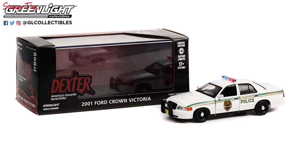 Greenlight 1/43 Dexter Ford Crown Victoria 2001 Police