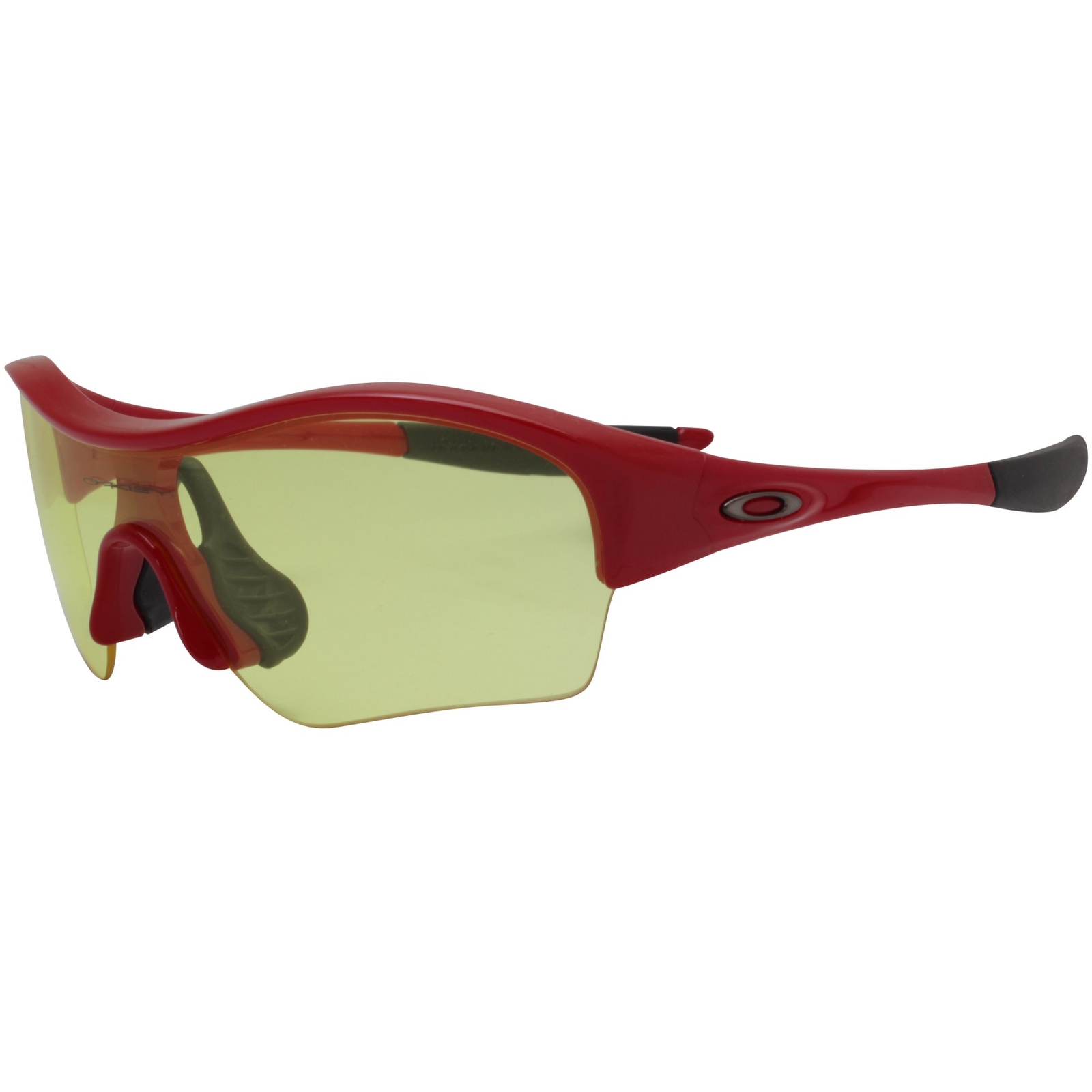Ex Display Oakley Custom Enduring Edge Lipstick Red Yellow Sports Sunglasses