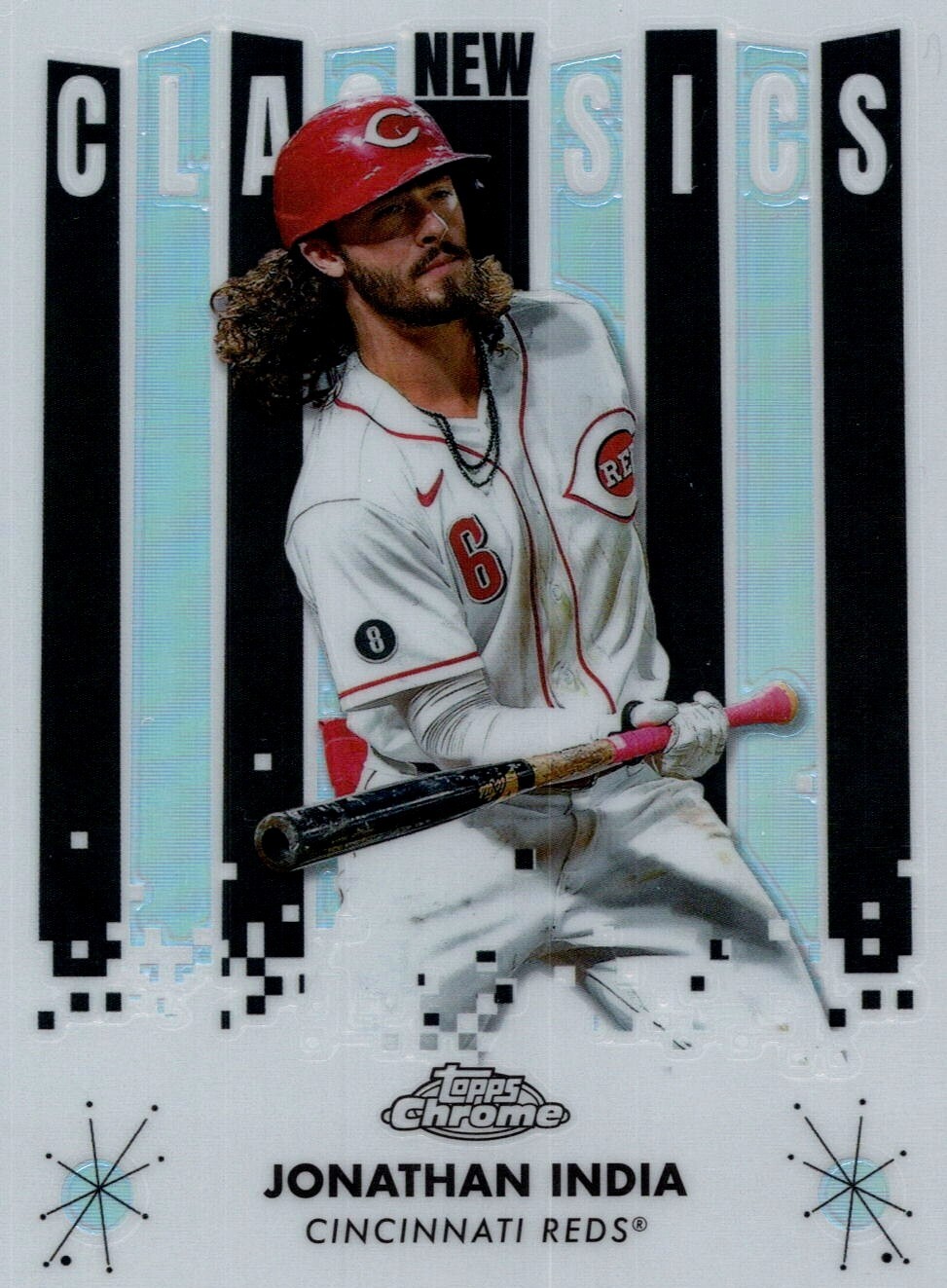 2022 TOPPS CHROME NEW CLASSICS JONATHAN INDIA REFRACTOR #NC-13