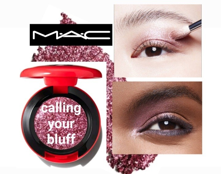MAC Duochrome Eye Shadow *CALLING YOUR BLUFF* / .03 oz / Limited