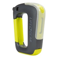 Life Gear USB Rechargeable Clip Light Flashlight