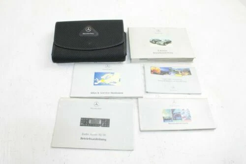 Manuels de constructeur et opérateur Class E Mercedes-Benz