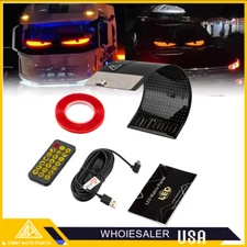 2025 Colorful Eye Lamp Soft Screen for Car Windows, Led Eyes for Car Window DIY