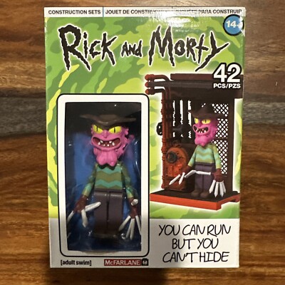 Rick & Morty You Can Run But Can t Hide Minifigure Micro Figure Construction Set