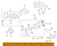 FORD OEM 17-23 Expedition Cooling Water Pump-Thermostat Hsng Gasket HL3Z8507D
