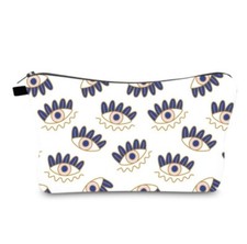 Waterproof Eye Pouch, Make Up Purse, Cosmetic Bag, Travel Bag, Mal De Ojo