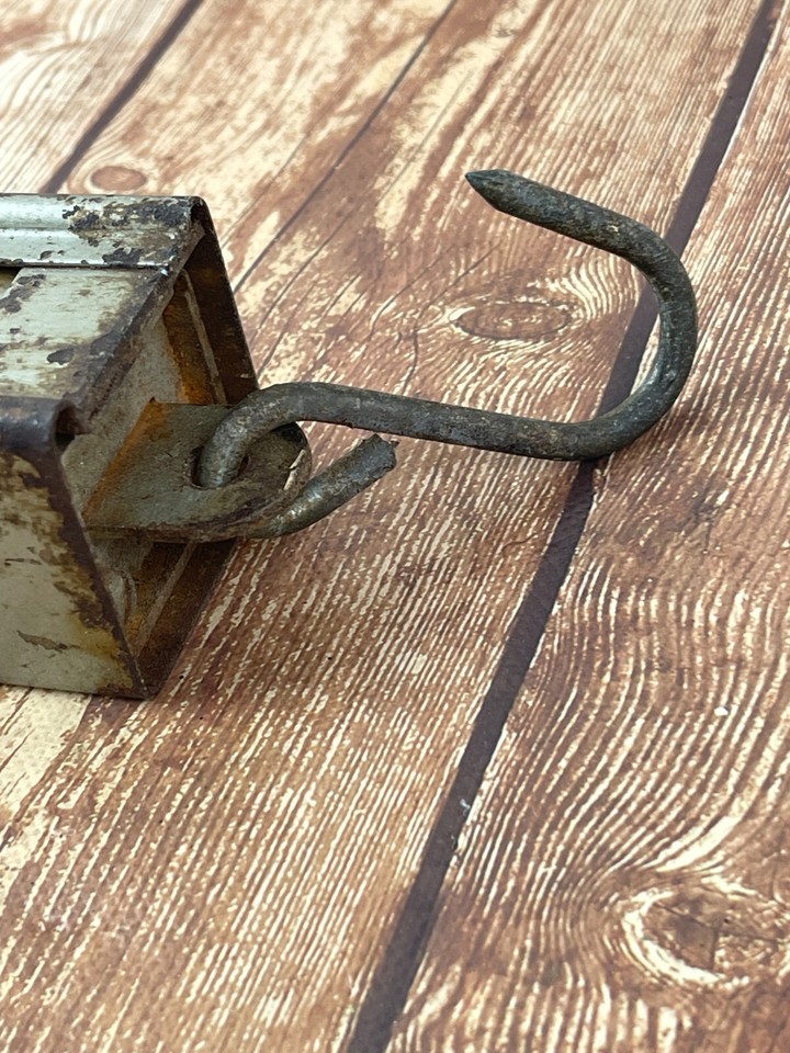 Hanging Spring Scale Hanson 1- 50 Lb. The Viking Vintage Old Tool Model ...