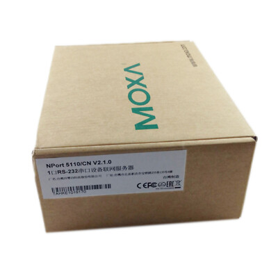 1PC New & Genuine MOXA NPort 5110 NPort5110 Serial Device Server