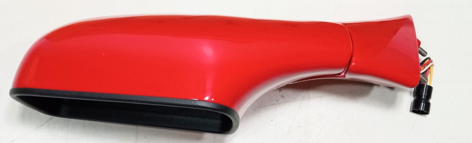 Ferrari 348 Exterior Rear View Door Mirror_62189010_62189000_LEFT_NEW_Red_OE