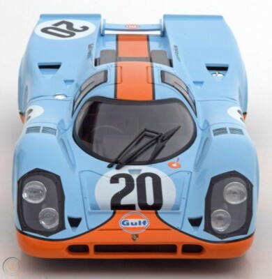 NOREV 1/18 Porsche 917K 1970 限定版 Norev 1970 Porsche 917 K Gulf 24h Le Mans #20 Siffert/Redman