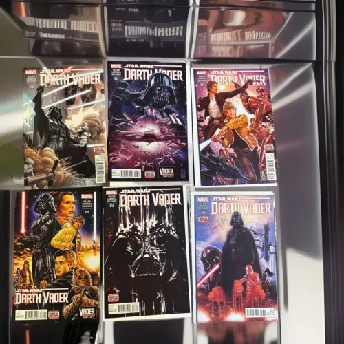 Marvel Comics Star Wars Darth Vader 2015 Lot 12-25 + Pick Issue w/ Dropdown 🪐