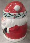 Vintage Ceramic Santa Claus Christmas Joy Cookie Jar-Pristine PreOwned Condition — photo 4