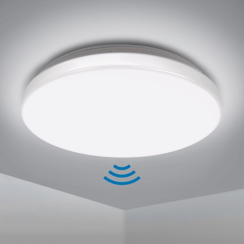 18W LED Microwave Motion Sensor Wall/Ceiling Lights Bathroom Hallway Home Lamps - Picture 5 of 18