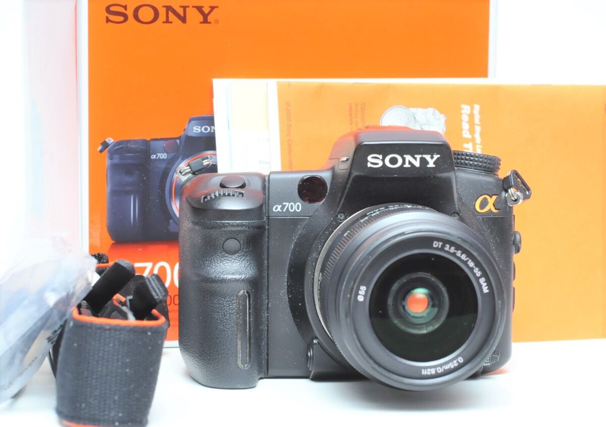 Sony DSLR-A700 alpha Digital SLR W/18-55mm Lens | eBay Sony DSLR-A700 alpha Digital SLR W/18-55mm Lens | eBay