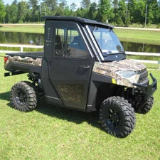 ARMOR TECH POLARIS 2019 - 2024 RANGER 1000 FULL STEEL DOORS WITH SLIDING WINDOWS