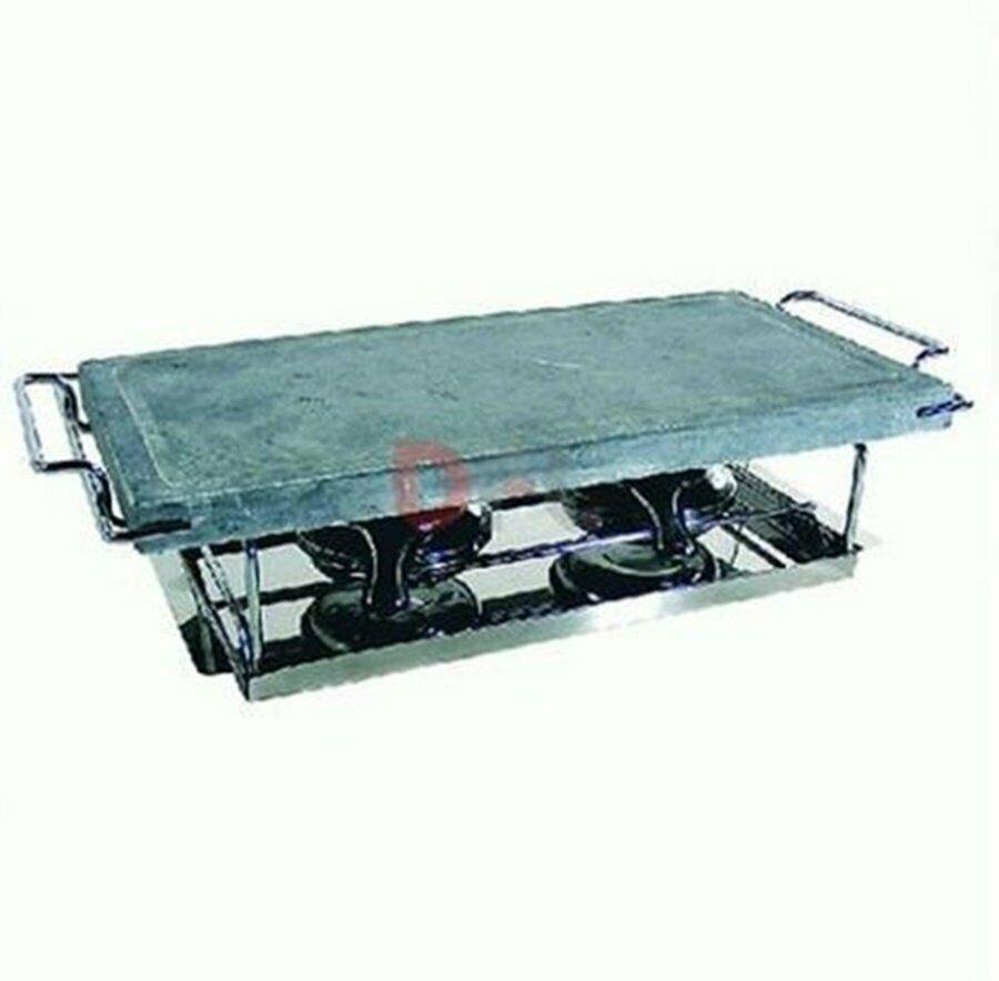 Set Pietra Ollare 5 Pezzi 19x37 cm DFL 803192 Grill Professionale