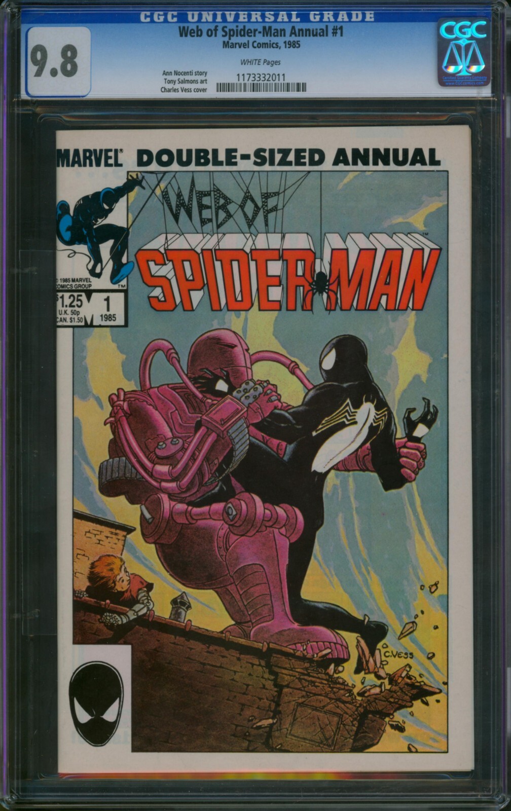 Web of Spider-Man Annual #1 Value - GoCollect
