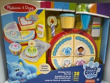 Melissa  Doug Blue's Clues  You Birthday Party Play Set, 38 pc. DAMAGED BOX 