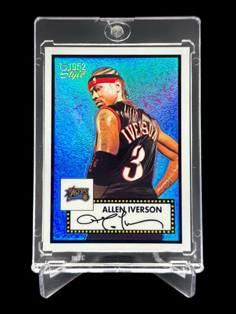 Allen Iverson Basketball Short Print Sports Trading Cards