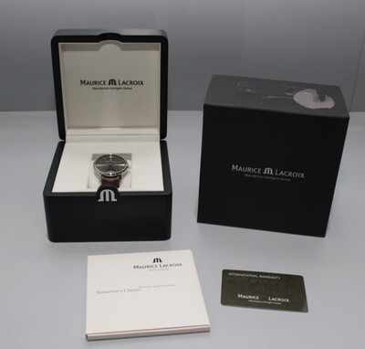 Maurice Lacroix Eliros Date EL1118-BB 40052 Herrenuhr Saphirglas NEU