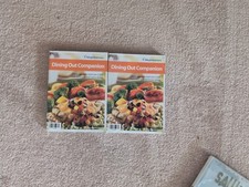 Weight Watchers WW Dining Out Companion Book lot of 2, 2005