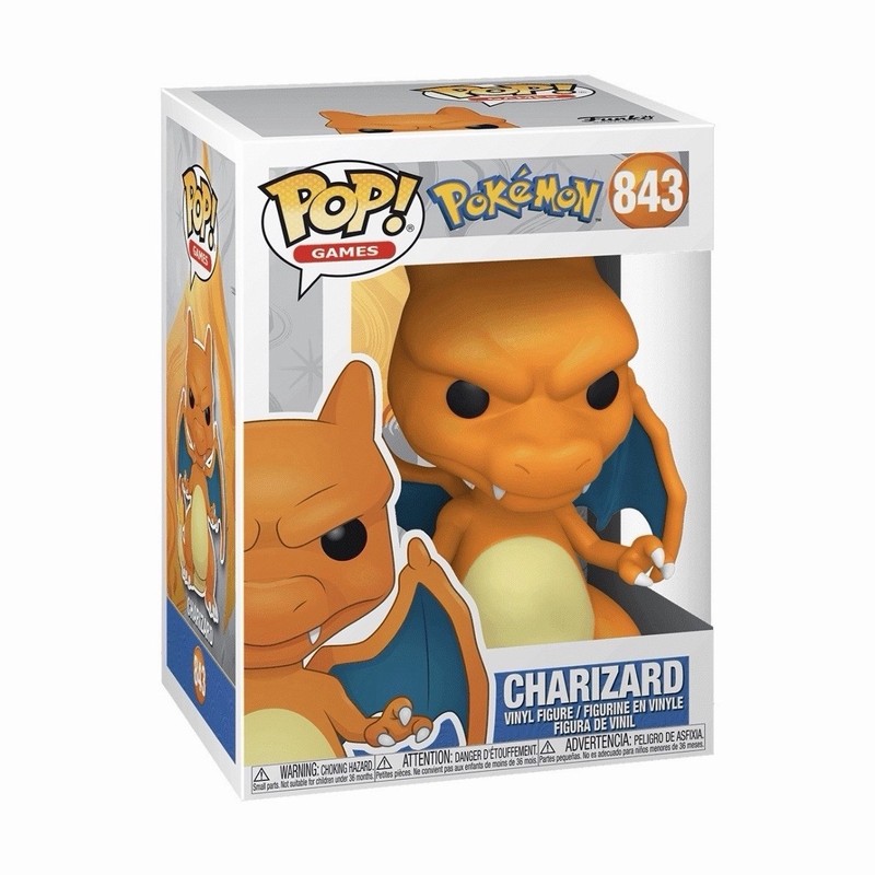 Funko Pop! Games Pokémon Charizard Pop! Vinyl Figure #843 Boxed Unopened