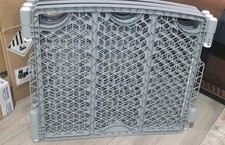 Play Space Adjustable 6 Panel Cool Gray Evenflo Versatile Area