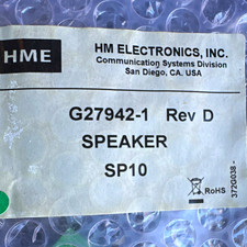 HME SP10 Wired Speaker 1.0 Channel System Configuration, MPN G27942-1