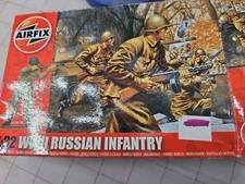Airfix A02704 WWII Russian Infantry 1:32 Figures Open Box Bagged Complete