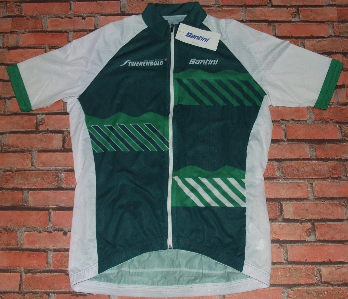 Maillot Cyclisme Santini Homme - Taille M - Multicolore - Occasion