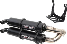 TRINITY RACING TR-4160S-C2 Stage 5 Dual Slip-On Muffler