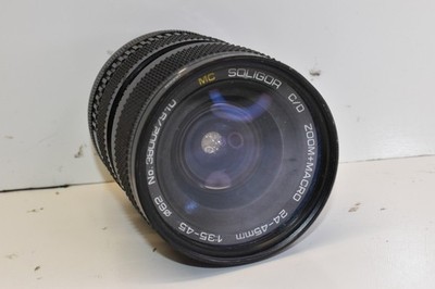 Soligor C/D Zoom + Macro to Telephoto Lens 24-45mm f3.5-4.5