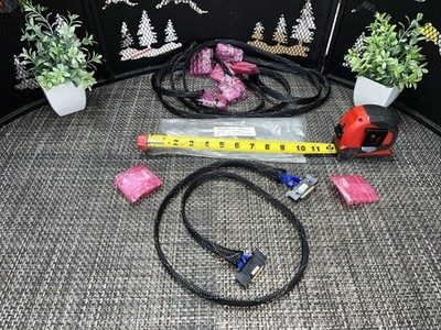 4 QTY! BULK LOT- ElectroTech Inc. Searay High-Speed Cable F11310 PPC To CIB -NEW